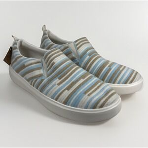 Woolloomooloo Size 38 W 7.5 - 8 Sand Multi Byron Merino Hoffman Slip On Shoe